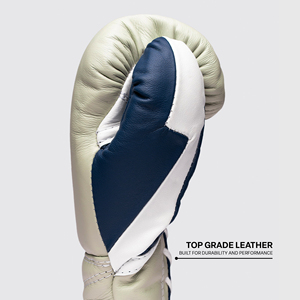 Nuevos Guantes de Boxeo Personalizados de Marca Propia, 100% Cuero Vacuno Genuino, Guantes de Boxeo Profesionales con Cordones y Agarre Ergonómico - Product Image 6