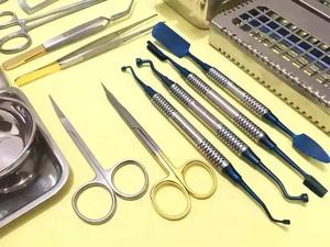 KANEKA PRF GRF Ensemble d'instruments dentaires professionnels en acier inoxydable pour chirurgie implantaire manuelle, boîte en maille, greffe osseuse orale, centrifugeuse - Product Image 4