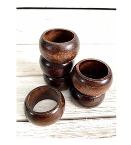Nouveaux Anneaux de Serviette en Bois Modernes, Luxueux et Attrayants pour Mariage, Écologiques, Personnalisables, Décoratifs, Vente en Gros - Product Image 2