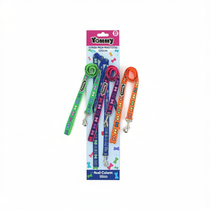 Yommy <b>Pet</b> <b>Leash</b> 120cm Colorful Bone Pattern For Dogs - Product Image 2