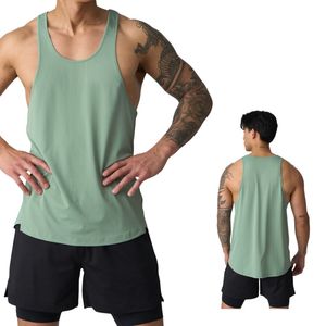 Custom Men Gym Tank <b>Top</b> Breathable Sleeveless Workout Shirt Fitness Running Vest Wholesale OEM ODM Manufacturer - Product Image 1