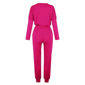 Premium Quality Two Piece Designer Women's Oversized Track Suit Casual Winter Streetwear <b>Hoodie</b> Sweatpants Plus Size - Product Image 2