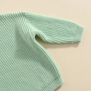 Pull tendance pour garçons, qualité supérieure, tissu en acrylique doux, motif rayé, décontracté, à porter tous les jours en automne - Product Image 4
