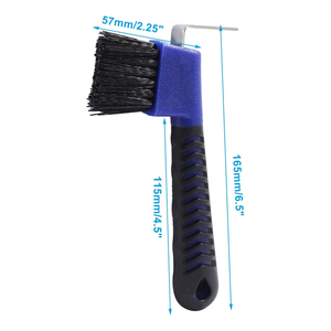 Nuevo Limpiador de Pezuñas de Madera Resistente y Texturizada 2026 para Caballos, Kit de Cuidado Equino Reutilizable con Cepillo de Limpieza para Animales Grandes - Product Image 2