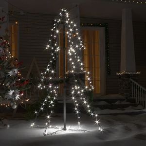 Albero di natale del cono con 160 led per interni ed esterni 3x4 ft albero di natale - Product Image 3