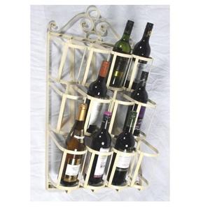 Estante para vinos de encimera, moderno, de metal negro, soporte independiente para botellas, para gabinetes y despensas - Product Image 2