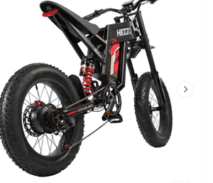 MEILLEURE OFFRE 2026 pour Moto Tout-Terrain avec Pneu Tout-Terrain de 16 Pouces, Frein à Disque, Amortisseur Arrière Noir 200350W 40-60km/h - Product Image 4