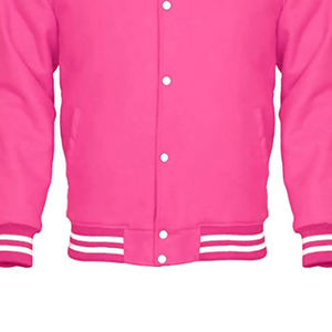 Chaqueta Varsity de Lona Cortavientos para Hombre, con Logotipo Personalizado, Cuello Alto, Talla para Adultos, Económica - Product Image 6