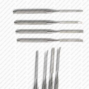 Juego de 4 piezas de cinceles y osteótomos de primera calidad para división de huesos, instrumentos de cirugía dental para implantes, herramientas de expansión ósea de acero inoxidable - Product Image 4