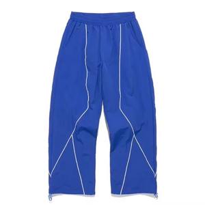 Conjunto Deportivo Reflectante de Alta Calidad para Hombre, Chaqueta Cortavientos con Cuello Alto y Pantalones, para Correr y Entrenar al Aire Libre - Product Image 6