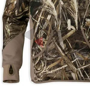 Sweat-shirts de chasse oversize personnalisés style streetwear, faible MOQ, vente en gros, sweats d'hiver pour hommes - Product Image 4