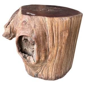 Handcrafted Jodhpur Mango Wood <b>Side</b> <b>Table</b> with Iron Base | Wholesale - Product Image 4