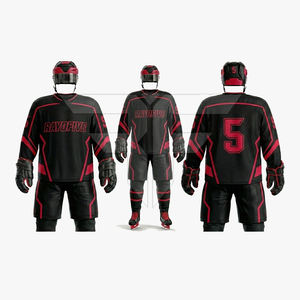 Maillots de hockey sur glace à prix avantageux pour hommes, uniforme d'équipe de hockey sur glace, maillot de hockey sur glace personnalisé - Product Image 4
