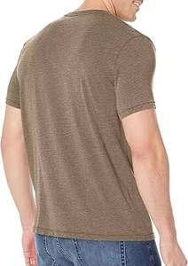 Camisetas de Cuello en V para Hombre, de Alta Calidad, Manga Corta, Estilo Casual, Transpirables, Corte Regular, 100% Algodón, Gran Venta - Product Image 6