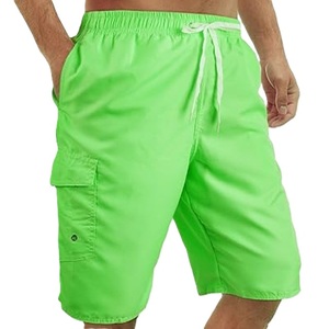 Shorts d'été en polyester ou nylon élastique, imprimé AOP, shorts de bain à séchage rapide, style décontracté, taille tissée avec cordon de serrage, en provenance du Bangladesh. - Product Image 3