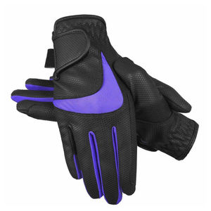 Guantes de equitación de cuero de alta calidad 2026, de dedo completo, cómodos, antideslizantes, con correa de muñeca ajustable, servicio OEM personalizado - Product Image 4
