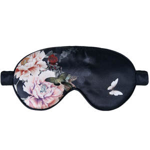 ผ้าปิดตาไหมน้ำหนักเบาสำหรับผู้หญิง ปี 2026 สำหรับการเดินทาง ใช้ในบ้าน ช่วยให้นอนหลับสบาย ป้องกันดวงตาขณะนอนหลับ  สามารถปรับแต่งได้ - Product Image 1