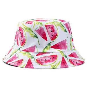 Unisex Bucket <b>Hat</b> Black Yellow Digital Printing Cotton Linen Fabric Casual Breathable Adjustable 3D Embroidery Spring <b>Summer</b> - Product Image 2