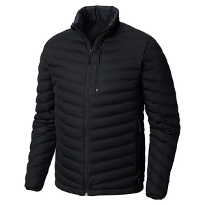 Chaqueta Acolchada de Invierno para Hombre con Capucha Gruesa, Resistente al Viento, Ligera, para Exteriores, con Logotipo en la Parte Delantera - Product Image 1
