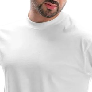 Men <b>White</b> Short Sleeve Crew Neck <b>T</b> <b>Shirt</b> Classic Casual Basic Tee Soft Everyday <b>Shirt</b> for Sports Training and Streetwear - Product Image 2