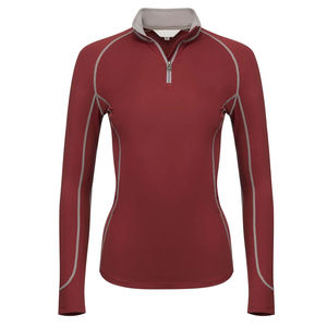 Haut de compression équestre réversible pour femme, respirant, en tissu extensible, de haute qualité, pour l'entraînement équestre - Product Image 4