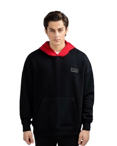 Sudadera con capucha de algodón de gran tamaño Unisex Streetwear pulóver sudadera logotipo personalizado OEM fábrica mayorista fabricante hecho en Pakistán - Product Image 6