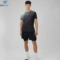 Ensemble de sport athlétique personnalisé pour hommes grandes tailles, débardeur sans manches et short de gym, couleur unie, effet délavé, léger, services OEM
