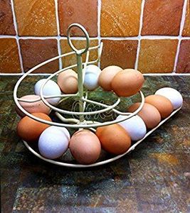 <b>Egg</b> <b>basket</b> modern kitchen storage solution durable metal <b>egg</b> holder <b>egg</b> rack stand counter top <b>egg</b> storage rack stylish - Product Image 4
