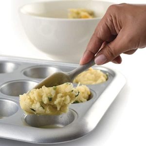 <b>Silicone</b> Mini Spoonula Heat Resistant Flexible Spatula for Mixing Scraping <b>Baking</b> - Product Image 3