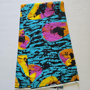 Tissu imprimé africain Ankara coloré pour la confection de vêtements, la couture, l'artisanat et la mode par Hitjem Export Island Supplier - Product Image 6