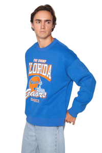Sweat-shirt classique à col rond et épaules tombantes de l'Université de Floride, en molleton de coton de haute qualité, unisexe - Product Image 6