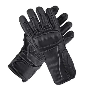 Guantes de Motociclismo de Cuero Genuino Impermeables para Carreras, Talla Grande, Personalizables, Transpirables, Resistentes al Viento, con Protección para los Nudillos, para Invierno - Product Image 2