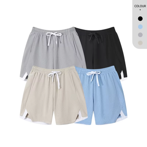Shorts de basketball pour hommes, vêtements de sport pour la course à pied et la gym, shorts respirants pour l'entraînement, shorts amples pour hommes, logo personnalisé - Product Image 5