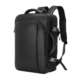 Mochila de Cuero Genuino Premium para Hombre y Mujer, Gran Capacidad, Mochila de Viaje, Bolsa para Portátil Resistente, Mochila Escolar Elegante - Product Image 1
