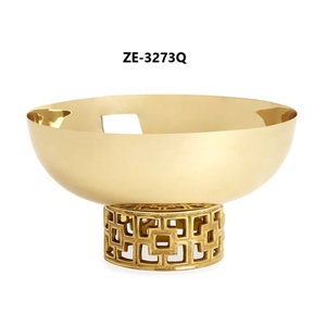 Wholesale Decorative <b>Ceramic</b> Bowl Bulk Supply Home Decor Retailers Designer Handmade On-glazed Plant American Style Party Use - Product Image 1