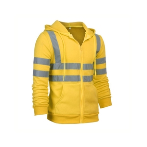 Sudadera de Seguridad de Alta Visibilidad OEM ODM, Ropa de Trabajo Reflectante, Sudadera de Seguridad Personalizada, Uniforme para Almacén, Construcción, Seguridad en Exteriores - Product Image 4