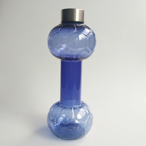 Bouteille d'eau sportive en forme d'haltère, réutilisable, en plastique, anti-fuite, sans danger pour les aliments, écologique, pour la salle de sport et l'extérieur - Product Image 2