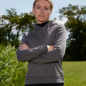 <b>Horse</b> riding fleece and <b>hoodie</b> designed for warmth comfort and flexibility during training stable work and outdoor rides - Product Image 6