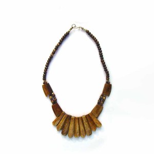 Bone Beaded <b>Necklace</b> Ethnic Style Heart Shape Unisex Fashion Jewelry Link Chain Party <b>Statement</b> <b>Necklaces</b> Wholesale - Product Image 1