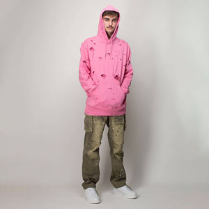 Sweat à capuche homme automne-hiver 2026 de haute qualité, personnalisable avec logo, style jogger, imperméable, imprimé 100% - Product Image 2