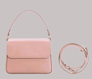 Royaa Leather Mini Shoulder Bag Structured Crossbody Purse with <b>Magnetic</b> <b>Clasp</b> & Dual Straps Large Genuine Cow Leather Bag - Product Image 2