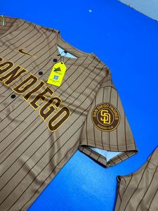Sandiego Pinstripes Button <b>Down</b> Baseball Jersey Sandiego Baseball Pinstripes Full Length Baseball <b>Pant</b> Baseball Trouser - Product Image 3