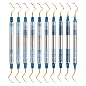 Juego de Curetas Dentales Profesionales Gracey, Reutilizables, de Acero Inoxidable, para Periodoncia - Product Image 6