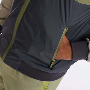 Veste coupe-vent unisexe légère en nylon pour homme avec capuche, fermeture éclair, entièrement imprimée, imperméable, pour usage décontracté - Product Image 6