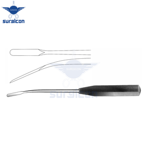 เครื่องมือขูดกระดูกพร้อมด้ามเฟอร์โรเซลล์ ความยาว 25 ซม. / 10 นิ้ว ปลายขนาด 6 มม. สำหรับการผ่าตัดกระดูกอย่างแม่นยำ - Product Image 5