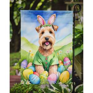 Multicolor Wheaten Terrier Easter Egg Hunt Garden Flag <b>Mailbox</b> Decorative Yard Banner for Patio Artwork for Flower Beds & Lawn - Product Image 3