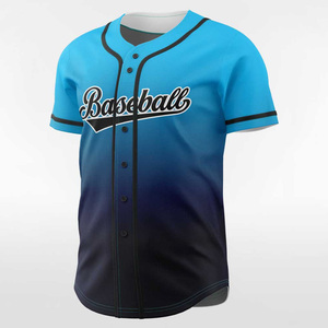 Camiseta de Béisbol Transpirable con Estampado Personalizable, Manga Corta, Cuello en V, Jersey OEM, Fabricante Personalizado de Jerseys de Béisbol - Product Image 3