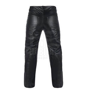 Pantalones de Cuero Genuino para Hombre, de Alta Calidad, Duraderos, Suaves y Cómodos para Adultos - Product Image 2