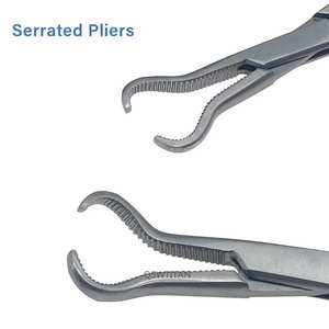 Pinzas pequeñas dentadas para sujetar huesos, mini pinzas ortopédicas dentadas, instrumentos quirúrgicos de acero inoxidable, herramientas reutilizables - Product Image 4