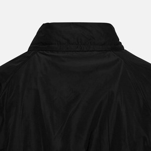 Chaqueta Bomber Negra para Hombre, Cortavientos, con Cierre de Cremallera, Cuello Alto, Estilo Casual, Material de Poliéster, para Otoño - Product Image 4